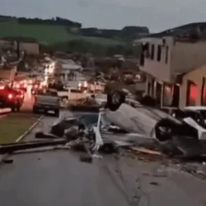 Tornado deixa cinco mortos e mais de 400 feridos no Paraná | Foto: reprodução / redes sociais. 