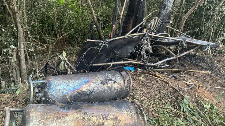 Inquérito sobre queda de balão em SC é reaberta após troca de delegado | Imagem: CBMSC