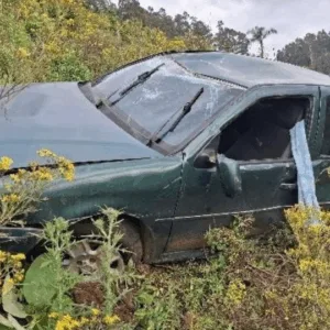 Homem de 62 anos morre em capotamento no Oeste de SC | Imagem: CBMSC