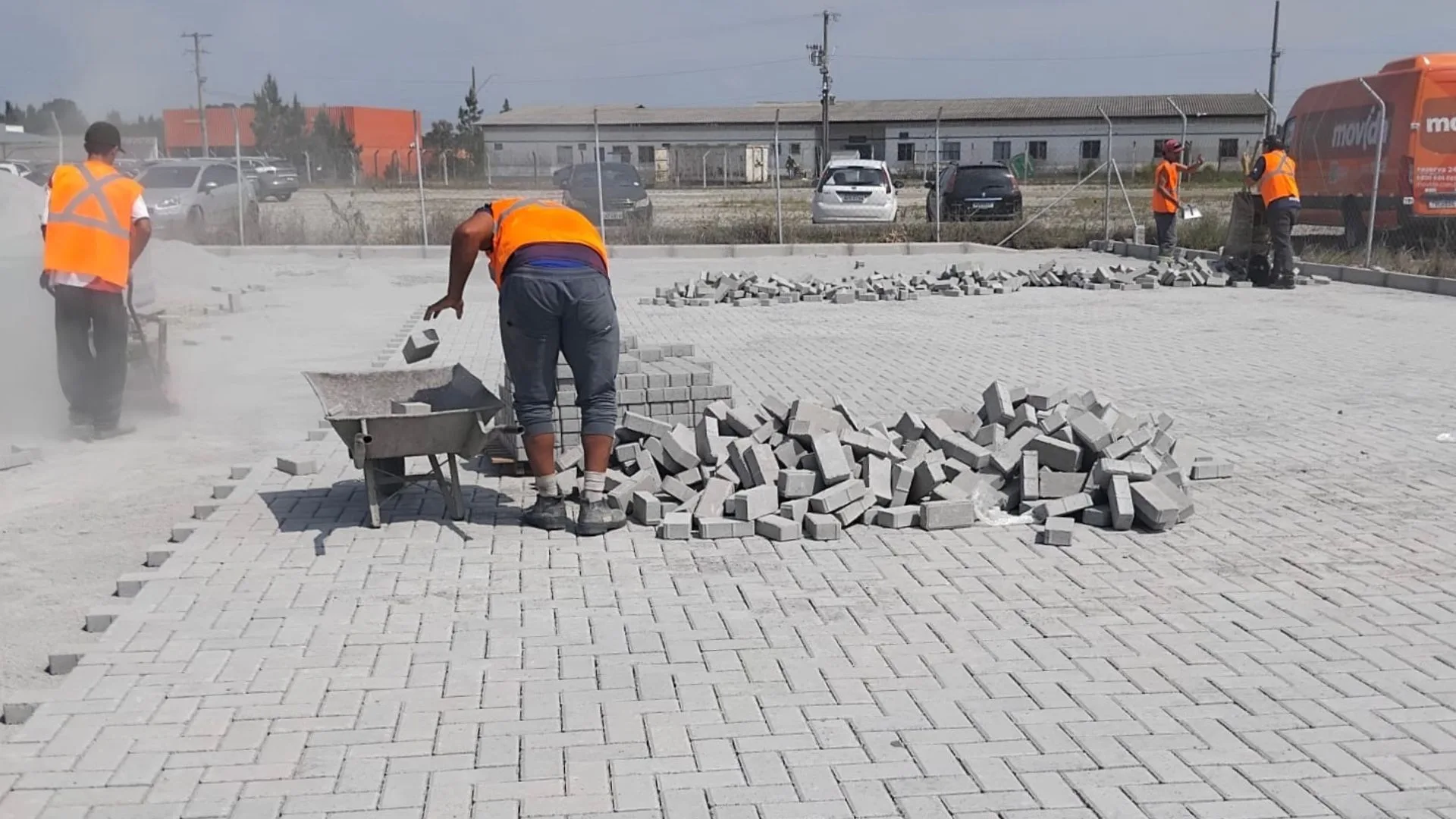 Floripa Airport inicia obras na área de motoristas de aplicativo | Foto: divulgação. 