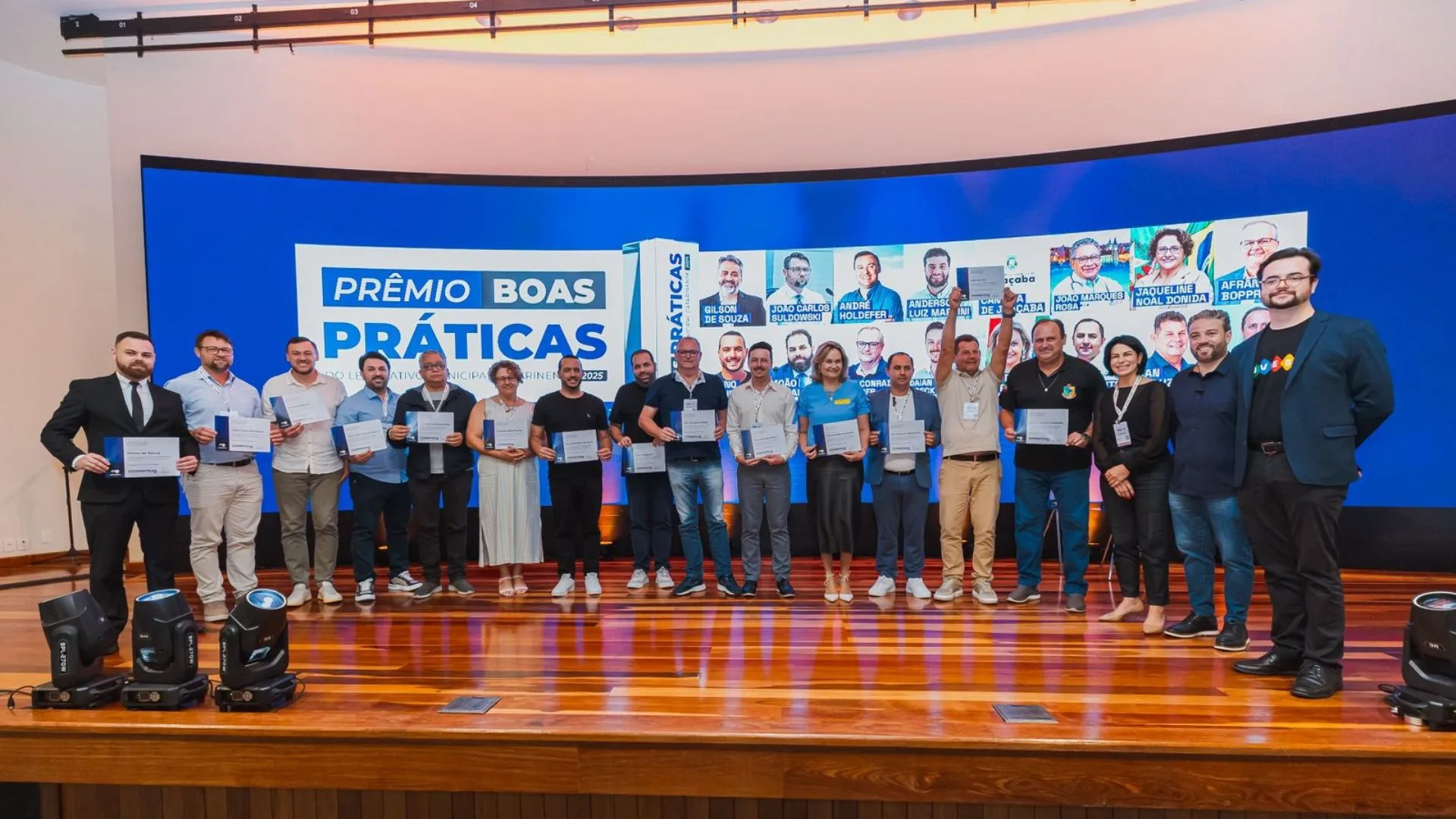 Chapecó vence Prêmio Boas Práticas do Legislativo Catarinense 2025 | Foto: divulgação. 