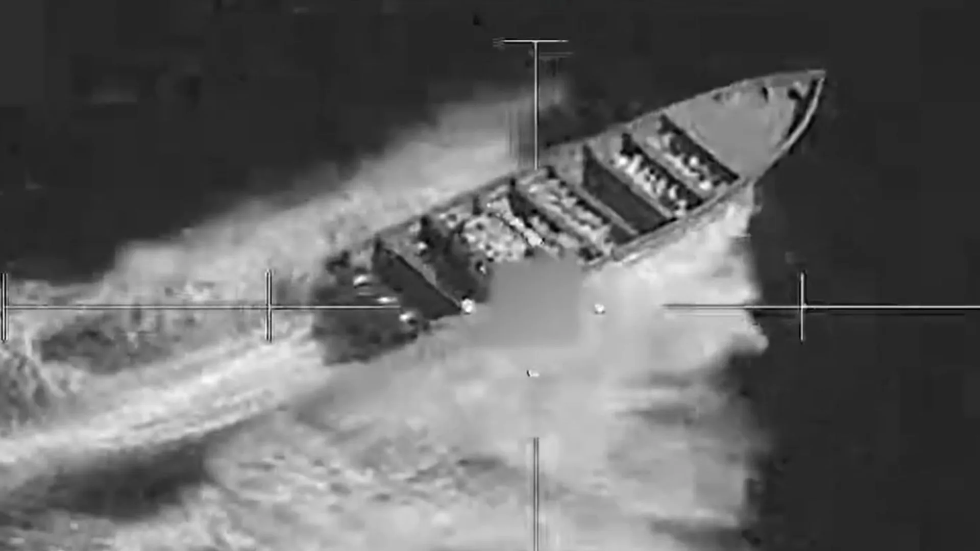 EUA matam três suspeitos em ataque contra narcotraficantes no Pacífico | Foto: reprodução /  
U.S. Southern Command. 