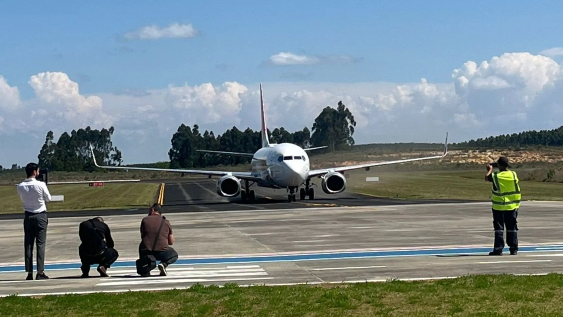 Aeroporto de Correia Pinto retoma voos comerciais com rota para São Paulo  | Foto: divulgação. 