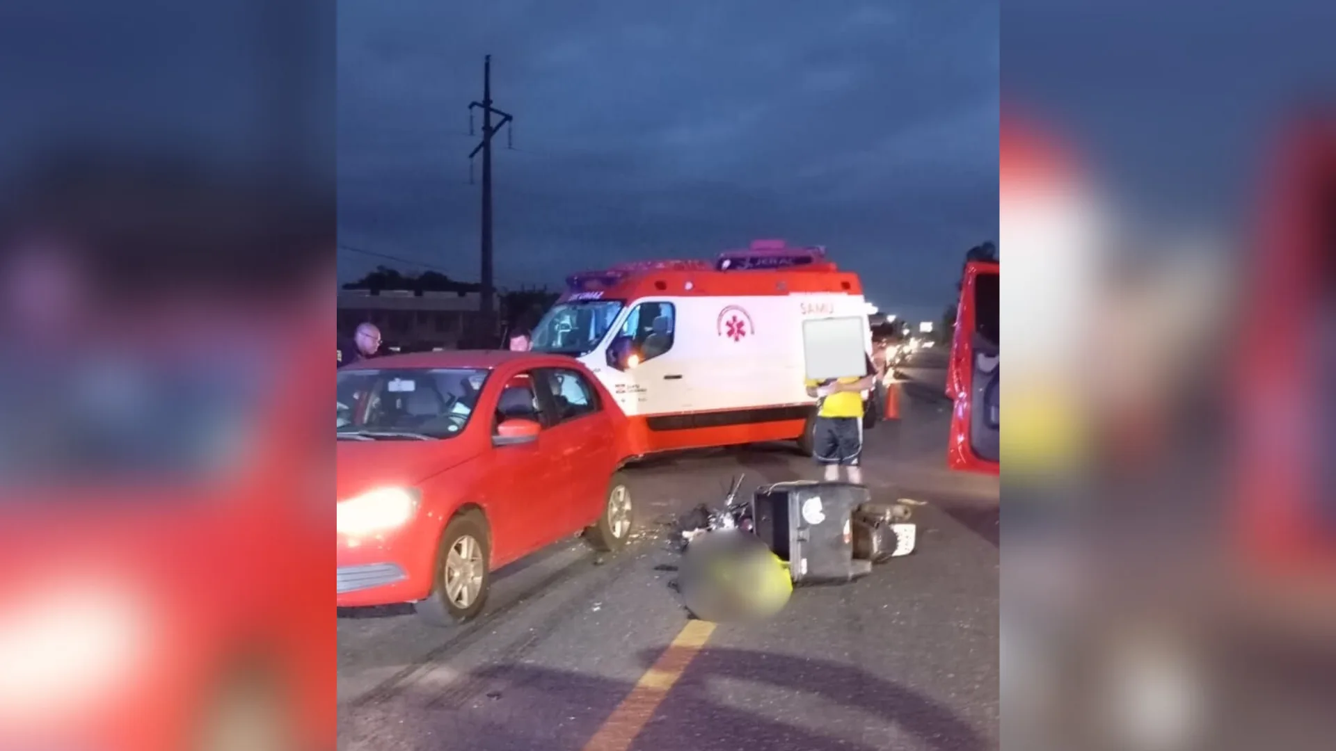 Foto: Bombeiros Voluntários de Araquari/Reprodução