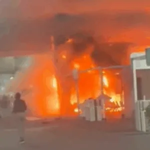 VÍDEO: Incêndio atinge pavilhão da COP30 em Belém e assusta visitantes