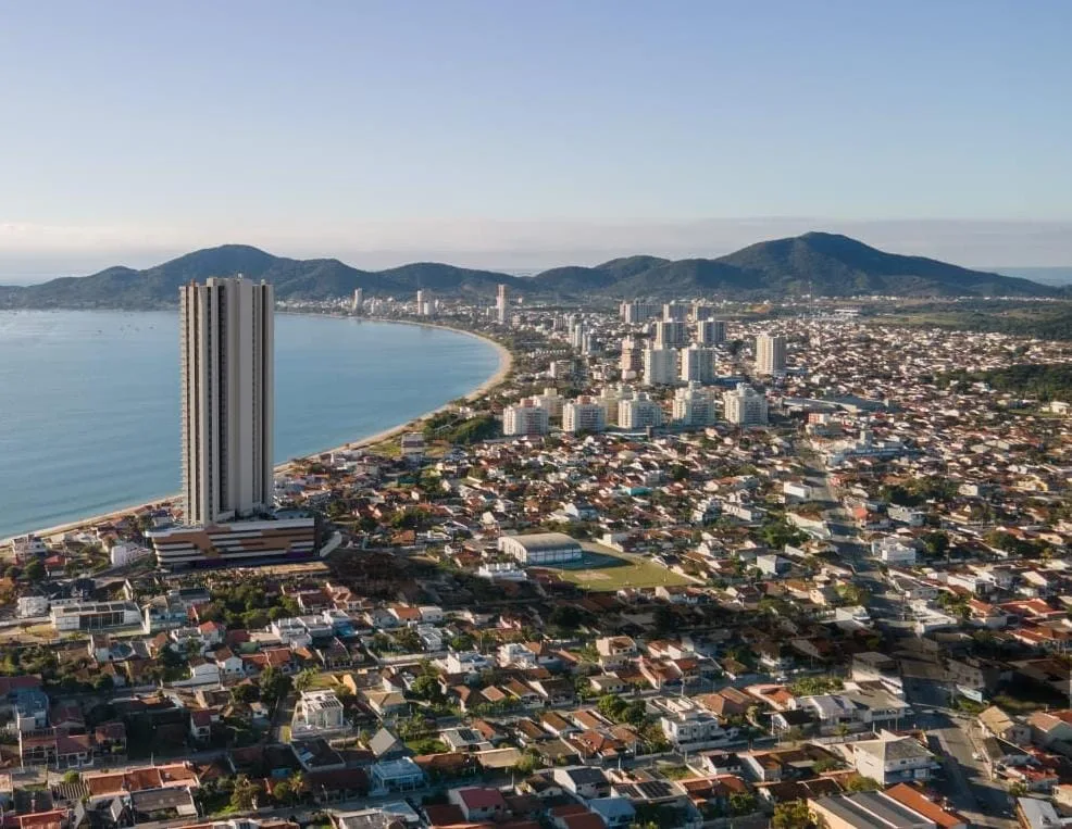 Penha terá prédio 100% frente mar com inspiração em praia grega