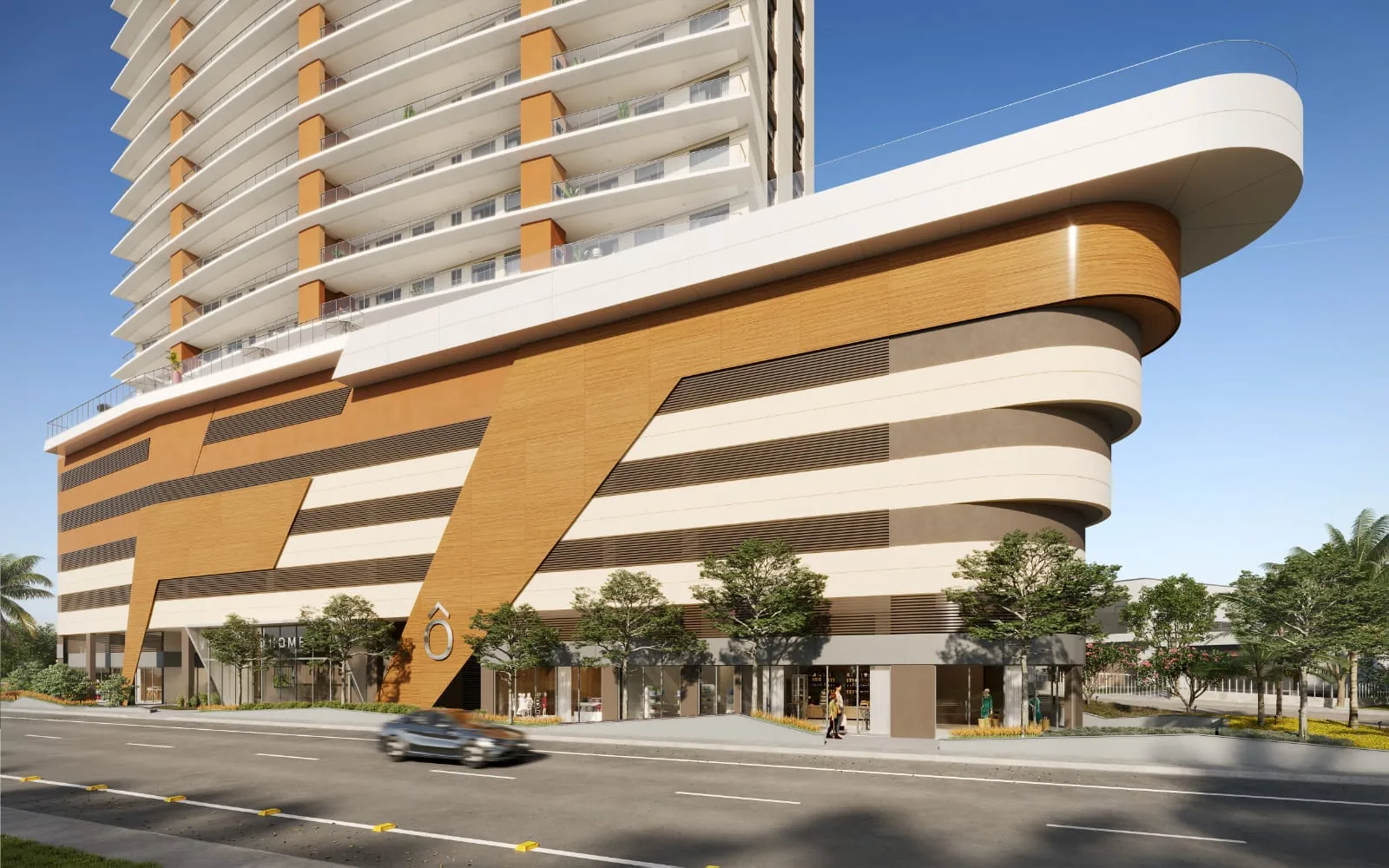 Penha terá prédio 100% frente mar com inspiração em praia grega | Foto: Divulgação