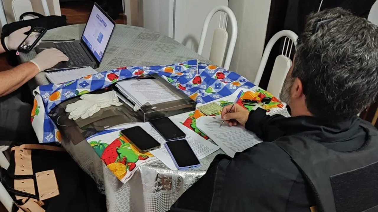 Polícia Federal deflagra operação contra abuso sexual infantil pela internet em SC | Foto: Reprodução Polícia Federal