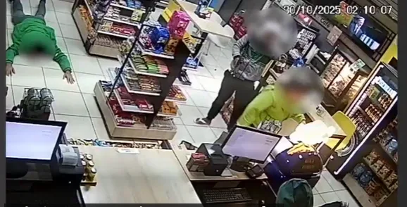 Polícia prende criminosos suspeitos de assalto em posto de gasolina na SC-401, em Florianópolis | Foto: Reprodução