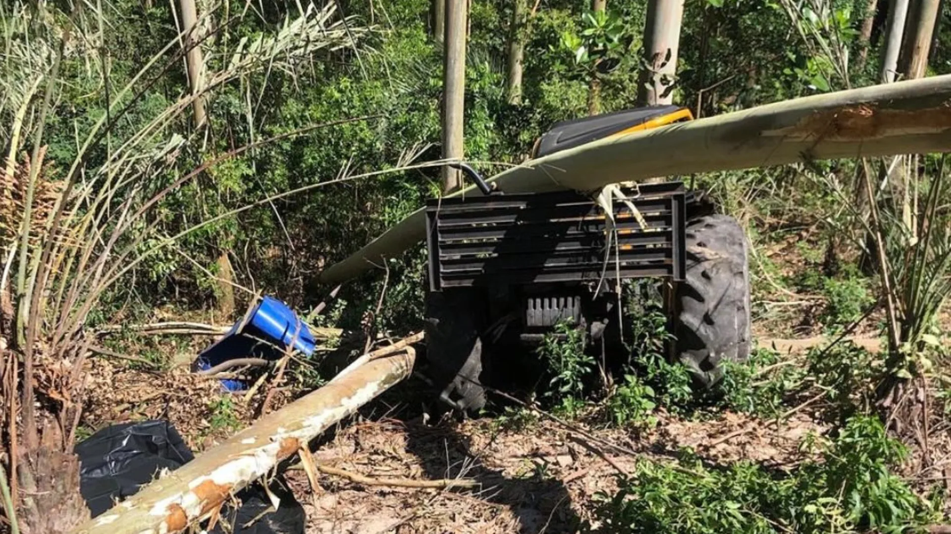 Foto: Bombeiros Voluntários de Jaguaruna/Reprodução