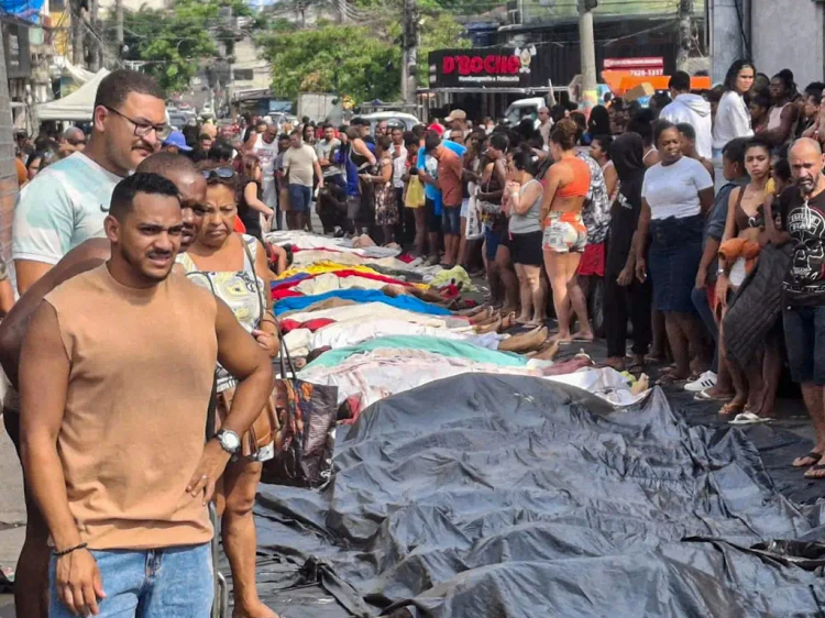 Veja lista com nomes de 115 mortos em megaoperação divulgada pelo governo do RJ | Eusébio Gomes/TV, via SBT News