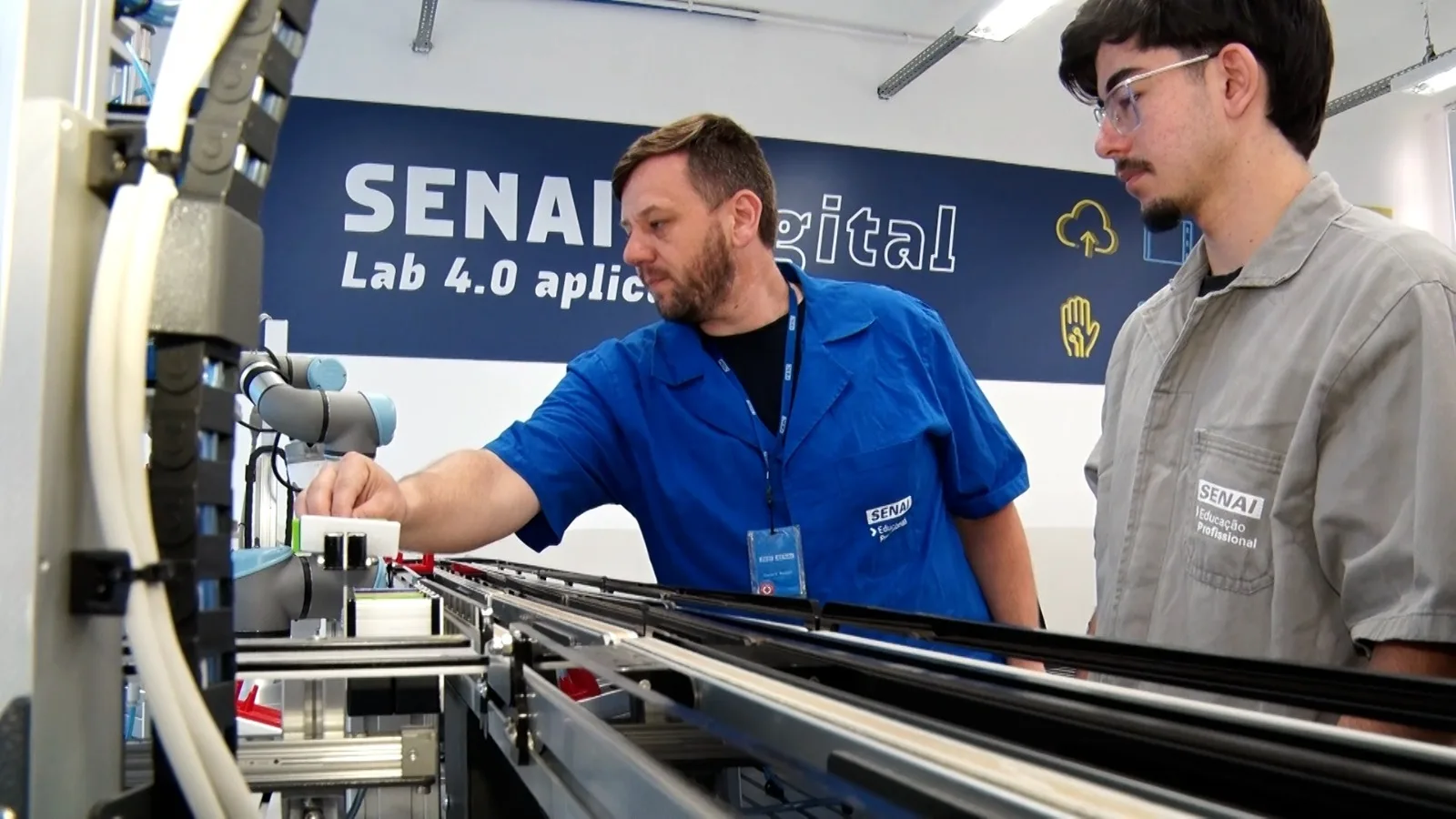 Cursos do SENAI em São Bento do Sul formam profissionais prontos para a indústria do futuro | Foto: reprodução / SCC  