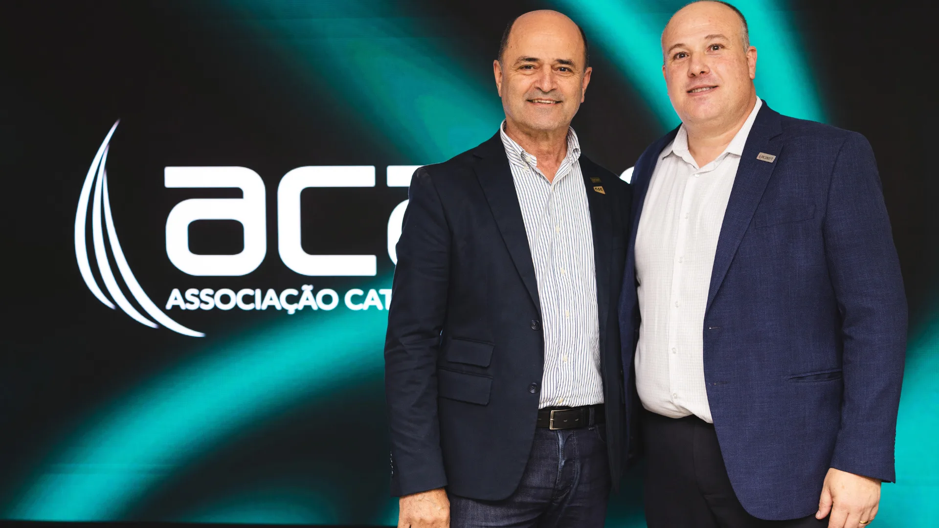 ACAERT elege diretoria para a gestão 2026/2028 | Mário Neves e Fábio Bigolin | Foto: Agência J.Somensi/Divulgação