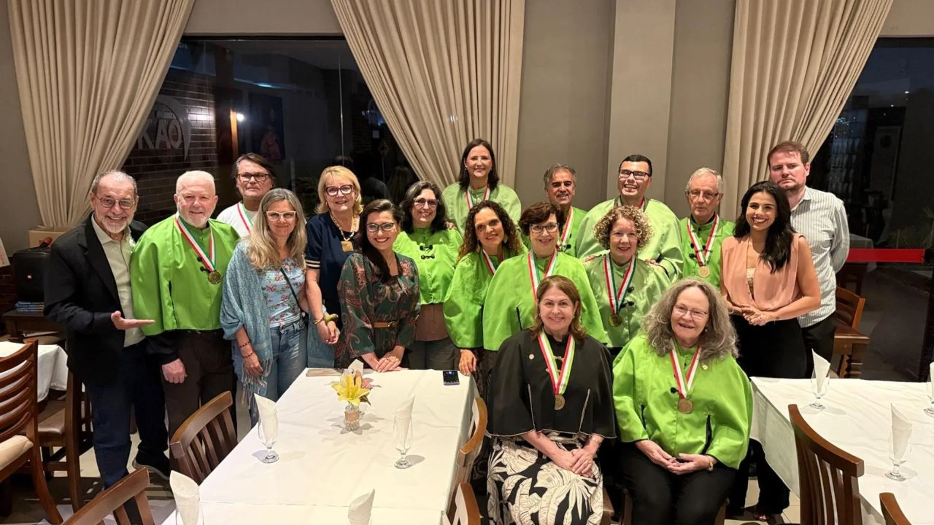 Academia de Letras de Palhoça realiza confraternização de fim de ano | Foto: Divulgação