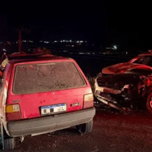 Acidente grave com viatura da PM deixa um morto na BR-470 em SC - Foto: Polícia Militar de SC