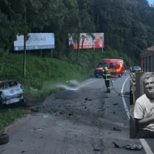 Identificados pai e filho mortos em grave acidente nas '27 Curvas', em SC