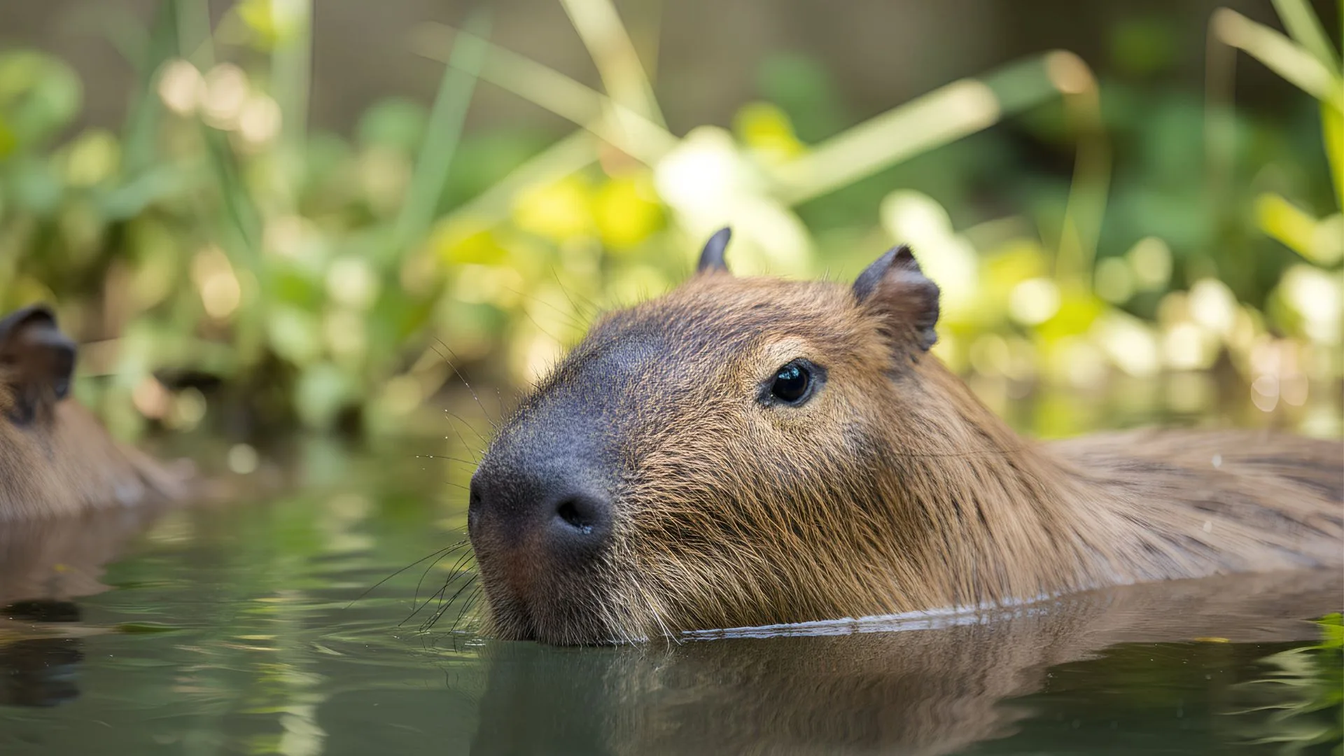 VÍDEO: mulher é mordida por capivara na Praia da Lagoinha do Leste, em Florianópolis | Foto: reprodução. 