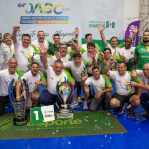 Chapecó é campeã geral dos JASC | Foto: Diego De Bastiani/Divulgação