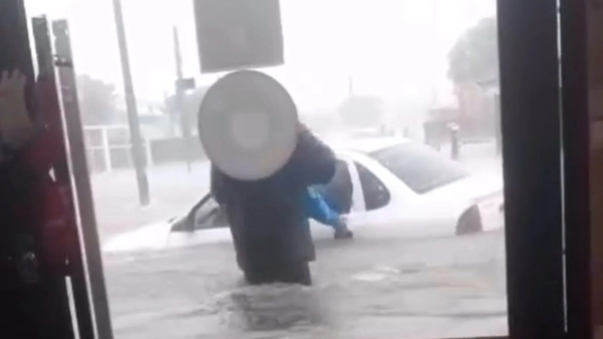 Ciclone provoca alagamentos e resgates no Rio Grande do Sul | Foto: reprodução / Redes Social 