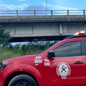 Corpo em decomposição é encontrado sob ponte em Ilhota