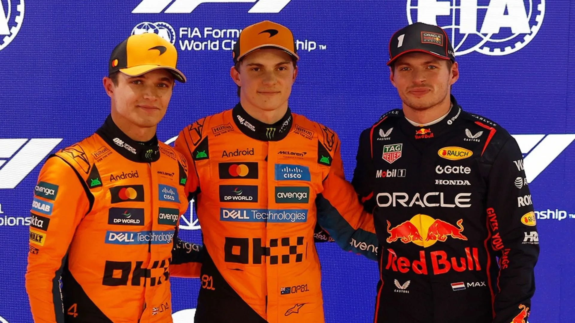 F1: Norris, Verstappen ou Piastri Abu Dhabi vai decidir o campeão de 2025 | Foto: @f1 | Redes Sociais