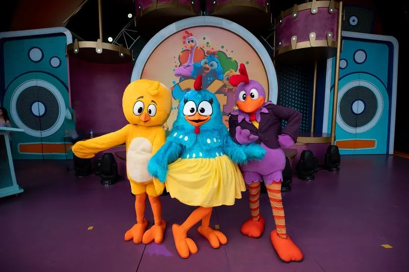 Galinha Pintadinha vai ganhar área temática no Beto Carrero World – Foto: Guma Miranda / Divulgação