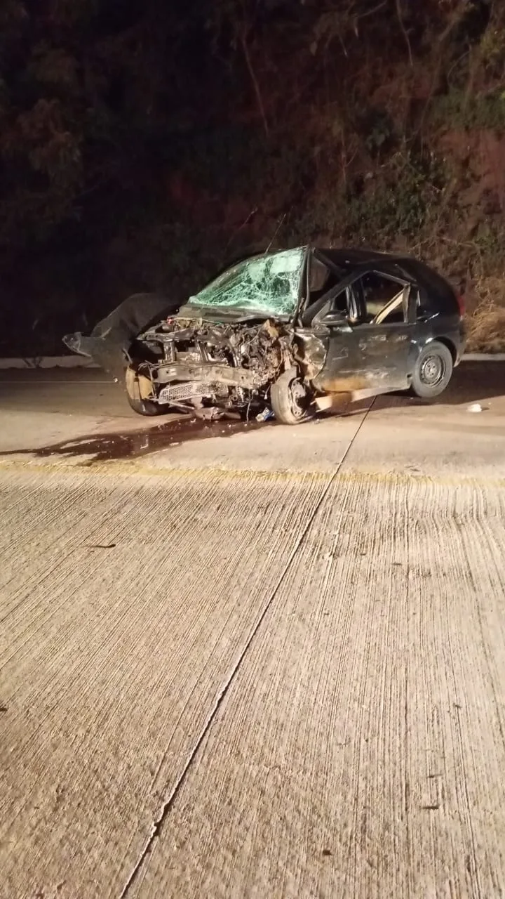 Grave acidente termina com morte após colisão entre dois veículos na BR-163 (1)