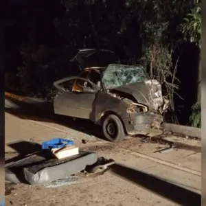 Grave acidente termina com morte após colisão entre dois veículos na BR-163 (1)