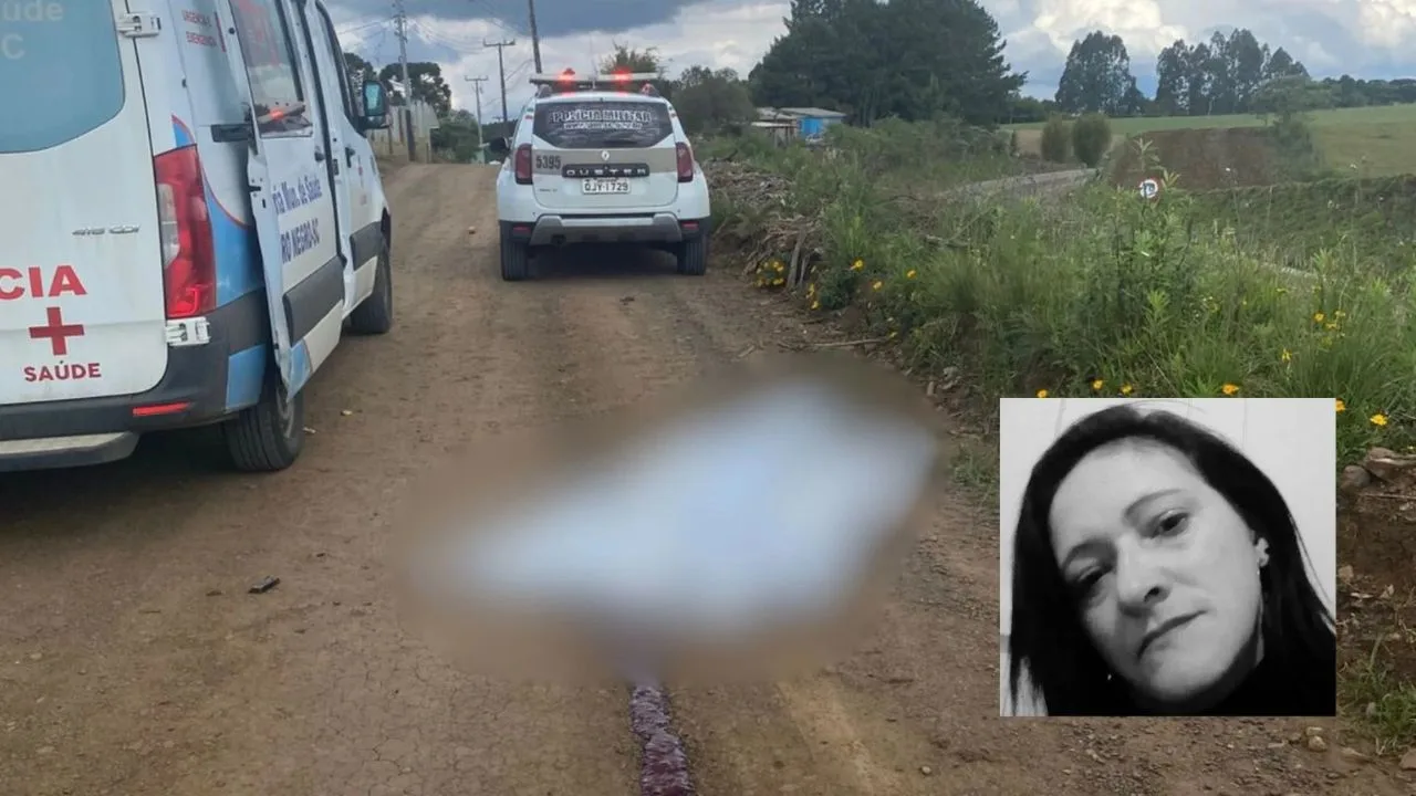 Irmão de mulher que morreu atropelada mata ex-marido da vítima a tiros na Serra de SC | Foto: CBMSC/Redes sociais/Reprodução