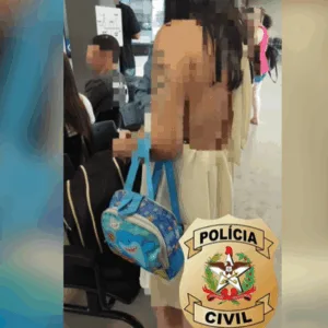 Madrasta acusada de queimar mão de criança com colher quente é presa em SC