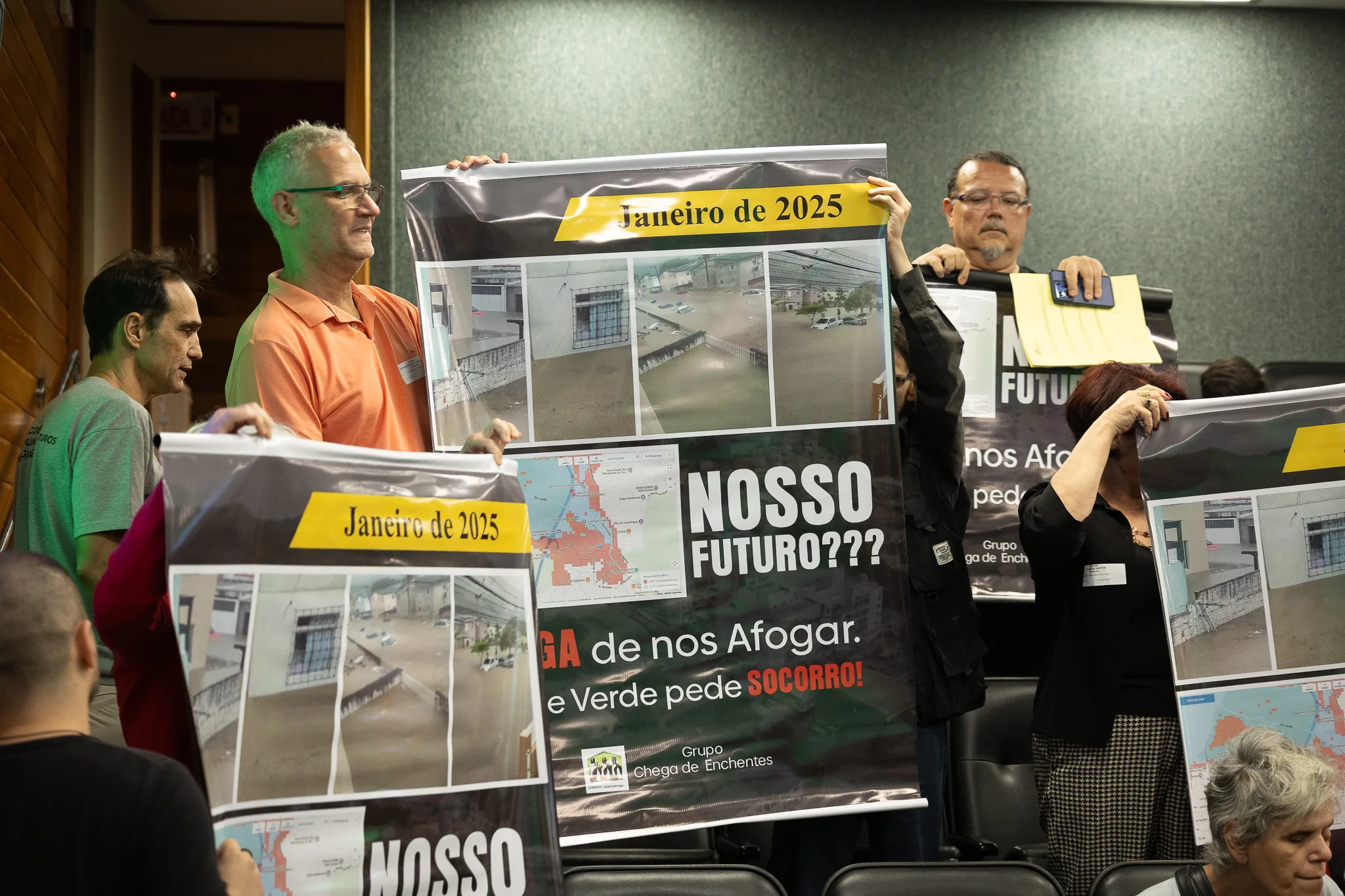 Moradores apontaram problemas em obras da SC-401 durante audiência pública na Alesc – Foto: Alesc / Divulgação