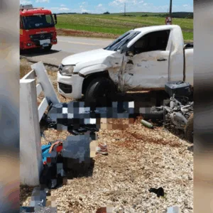 Motociclista morre após colidir contra carro na BR-470