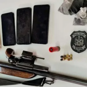 Operação da Polícia Civil apreende armas e prende três homens na Serra Catarinense