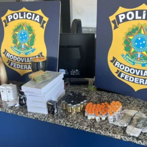 medicamentos abortivos e anabolizantes na BR-101 | Divulgação / PRF 