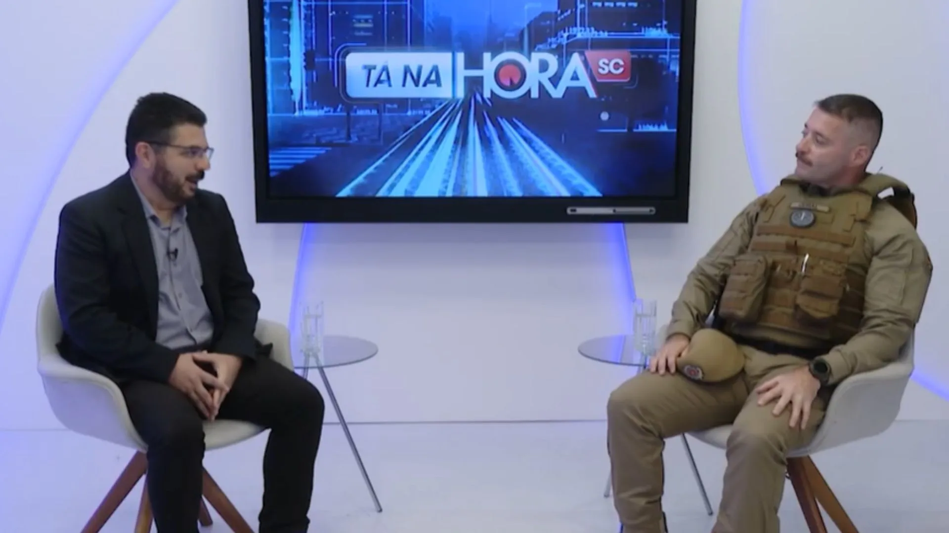 Polícia Militar anuncia reforço de 90 agentes para Operação Verão em Florianópolis – Imagem: reprodução/ SBT