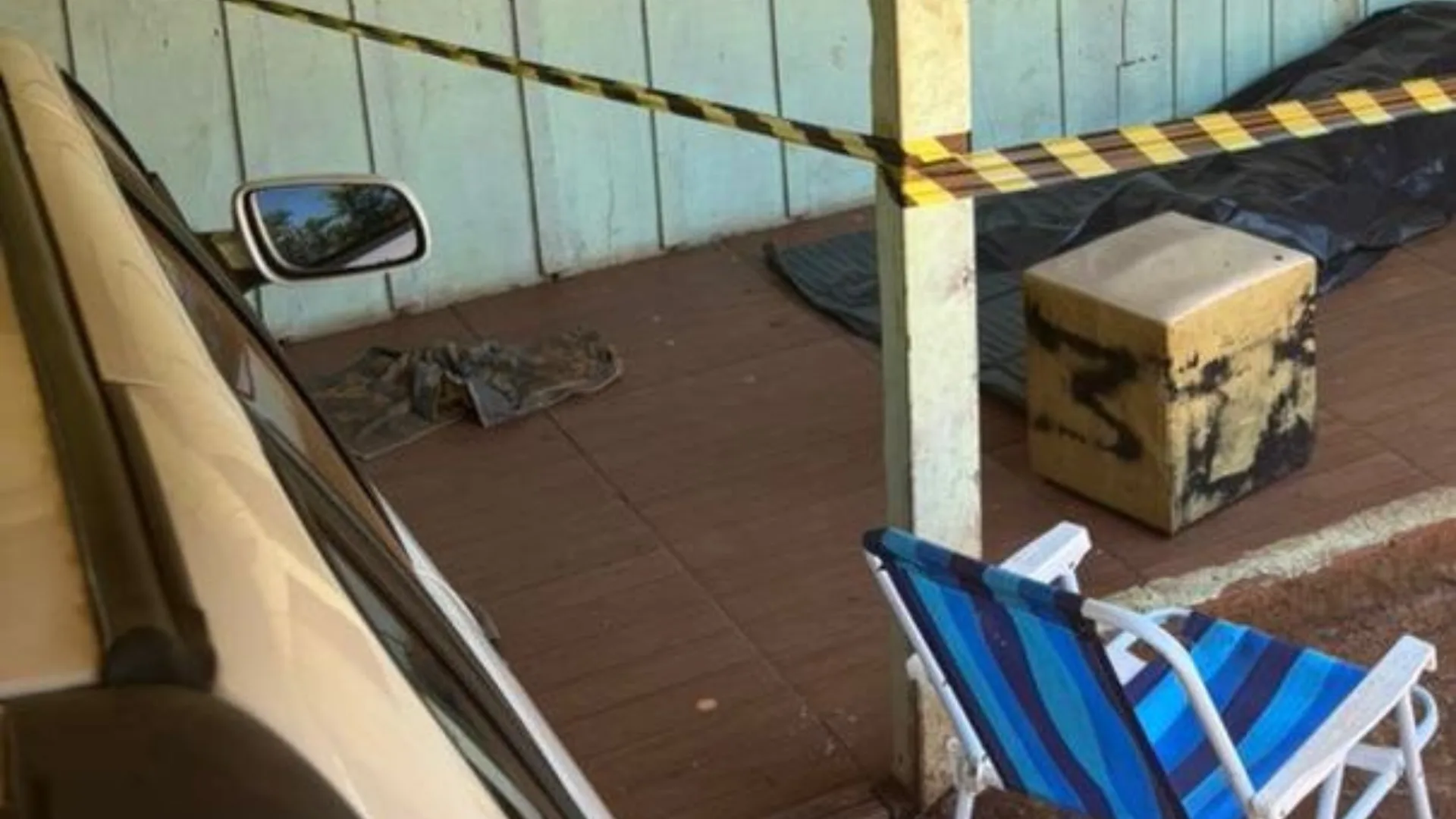 Homem é executado com três tiros enquanto tomava chimarrão no interior de SC | Imagem: Polícia Civil de SC