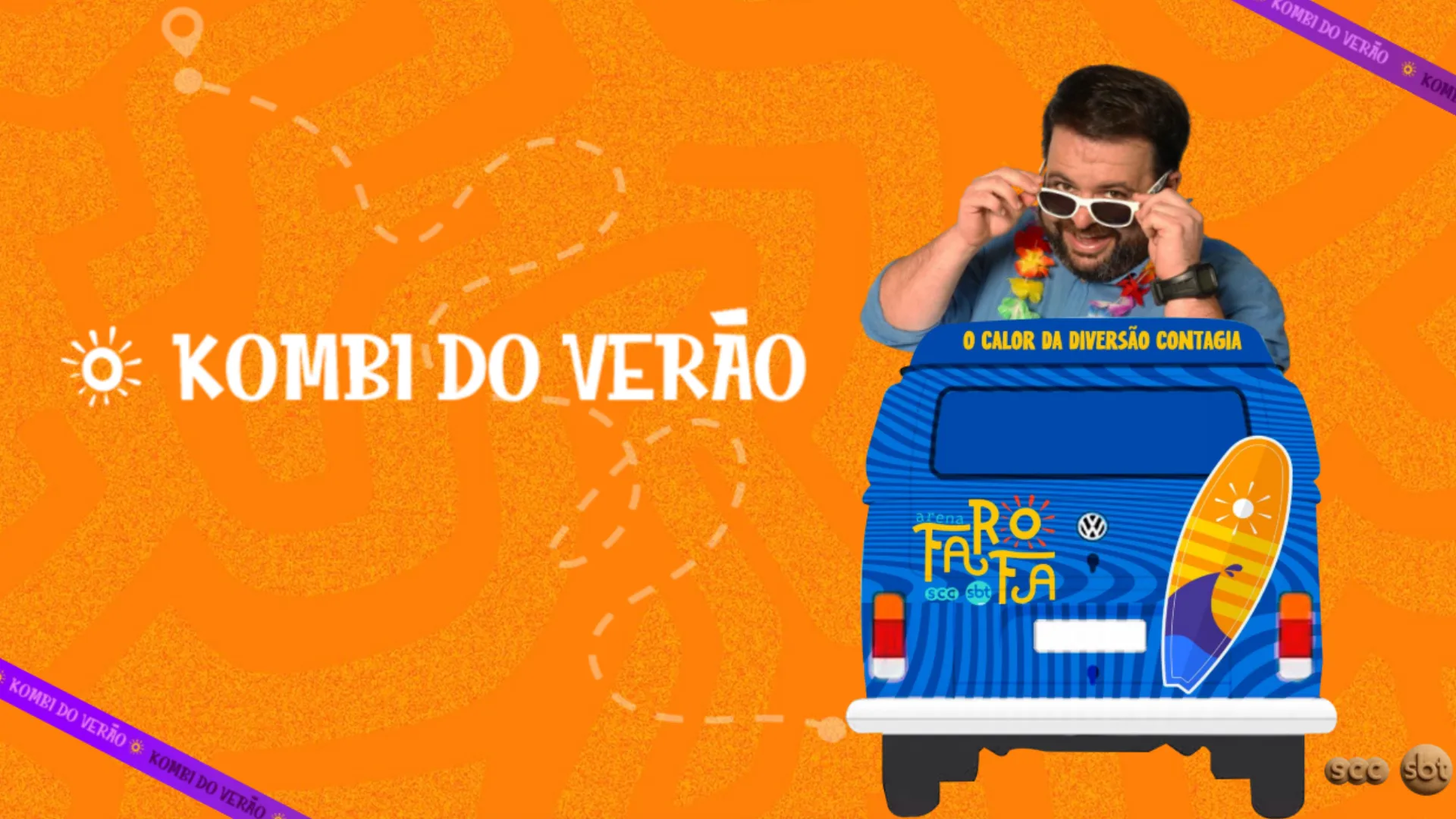 Kombi do Verão SCC SBT começa temporada nas praias da Grande Florianópolis. | Foto: Divulgação