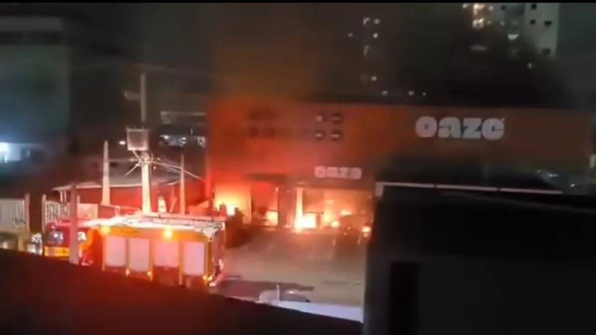 ‘Nosso show não acaba aqui’: Incêndio atinge food hall famoso de Palhoça – Foto: Sérgio Guimaraes/Divulgação