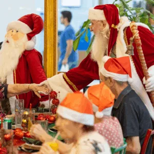 Natal solidário realiza sonho de idosos com almoço especial em Blumenau - Foto: Ascom 