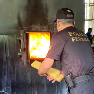 Polícia Federal incinera 6 toneladas de maconha apreendidas em caminhão de leite em SC - Foto: PRF / Divulgação