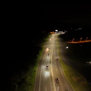 SC-401 e SC-403: iluminação das rodovias é inaugurada em Florianópolis | Foto: Divulgação