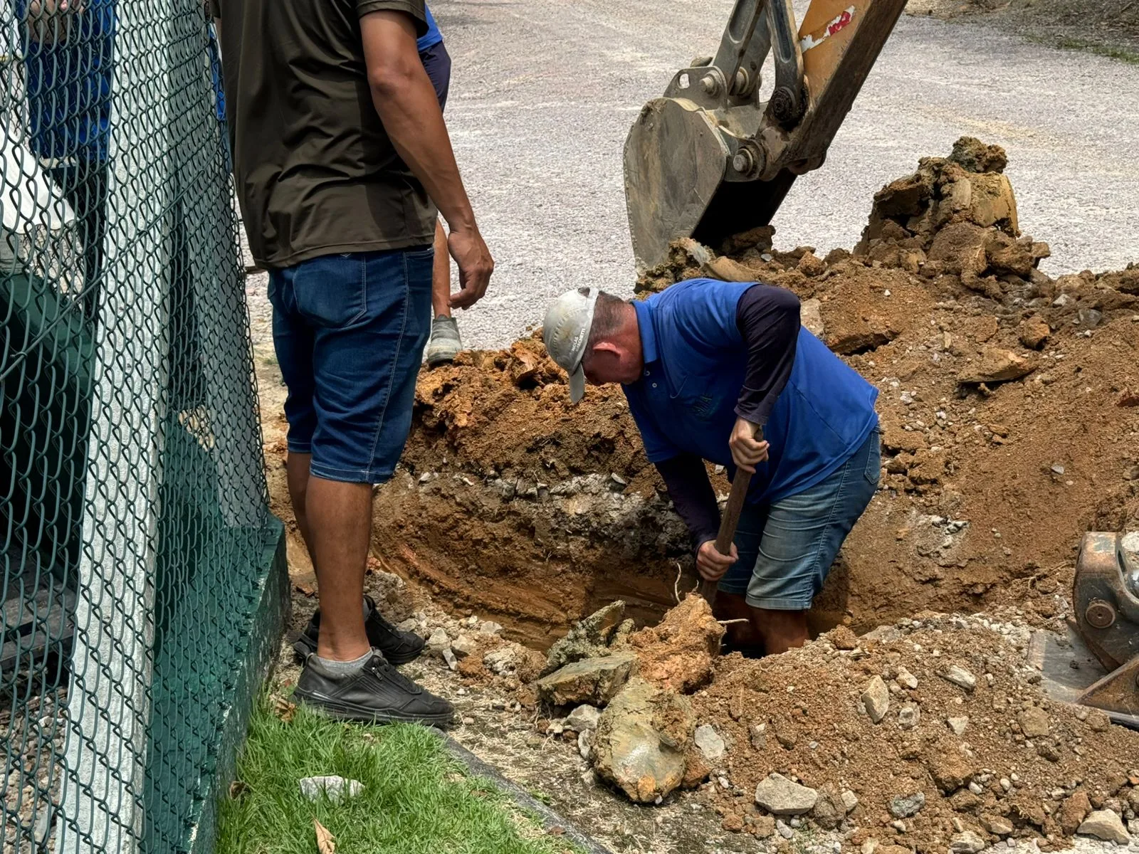 Samae descobre furto de água em clube de Brusque | Foto: Divulgação