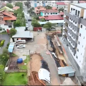 Chuva forte bloqueia ruas no Norte da Ilha e mobiliza equipes em Florianópolis | Foto: divulgação / Alexandre Vieira PMF. 