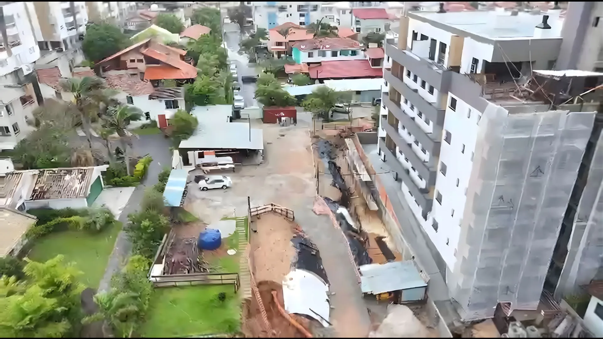 Chuva forte bloqueia ruas no Norte da Ilha e mobiliza equipes em Florianópolis | Foto: divulgação / Alexandre Vieira PMF. 