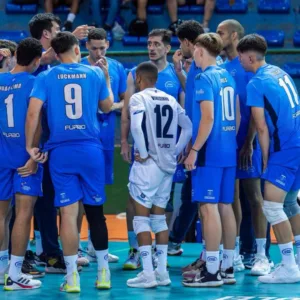Vôlei jogo entre ELASE e APAN Blumenau é adiado devido às fortes chuvas em Florianópolis| Foto: @lucas_photosbr / Divulgação