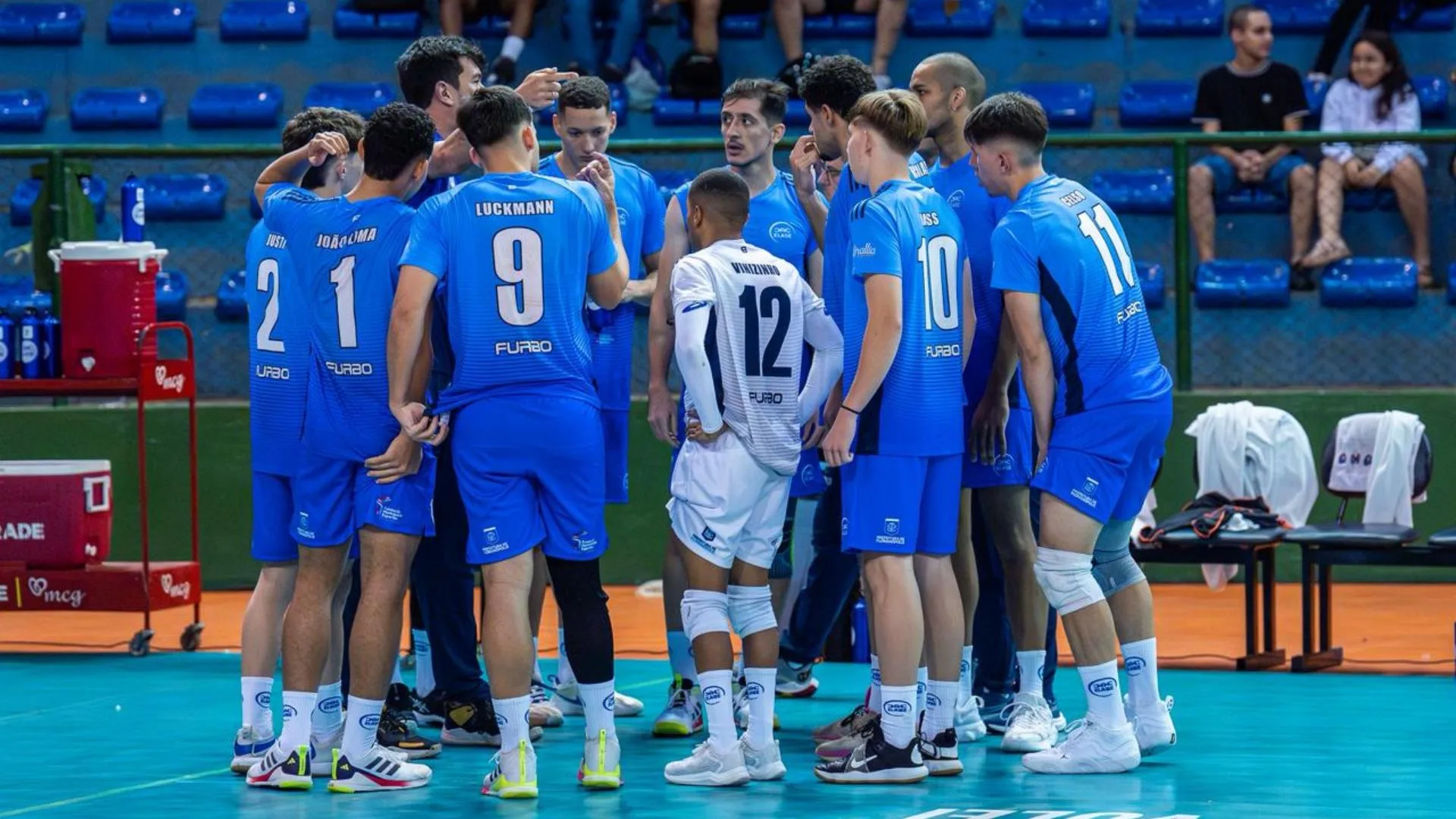 Vôlei jogo entre ELASE e APAN Blumenau é adiado devido às fortes chuvas em Florianópolis| Foto: @lucas_photosbr / Divulgação