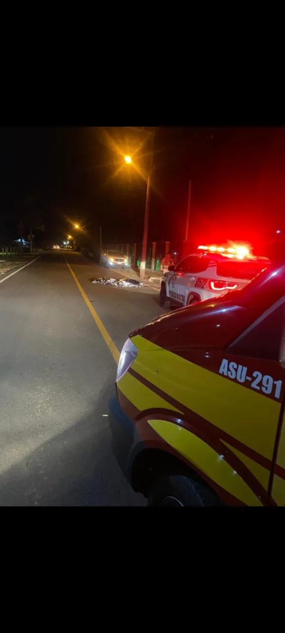 Motorista foge após atropelar e matar dois homens em SC | Imagem: CBMSC