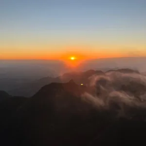 Amanhecer no Mirante da Serra do Rio do Rastro encanta e movimenta turistas | Foto: Handerson Souza
