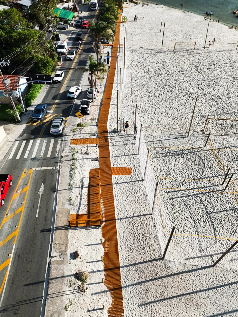 Barra da Lagoa ganha nova prainha