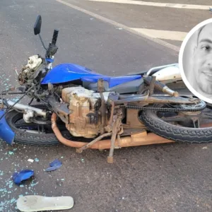 Identificado motociclista que morreu em acidente na SC-480 em Chapecó - Imagem: reprodução/ CBMSC